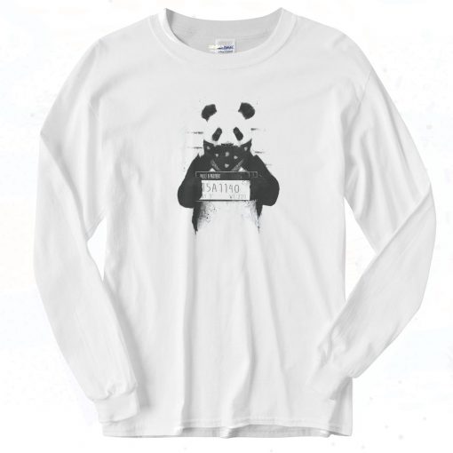 Bad Panda Vintage Long Sleeve Shirt