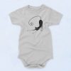 Black Cat Wrestle Unisex Baby Onesie