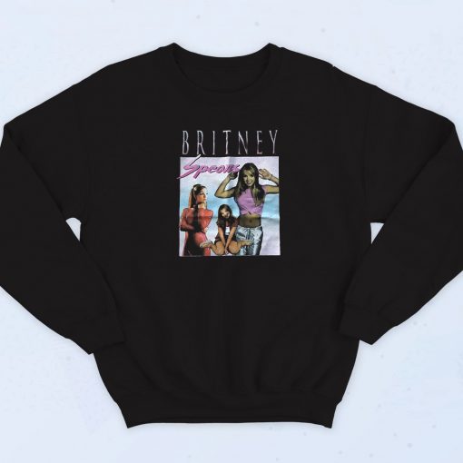 Britney Spears Poster Sweatshirt