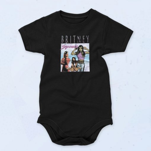 Britney Spears Poster Unisex Baby Onesie