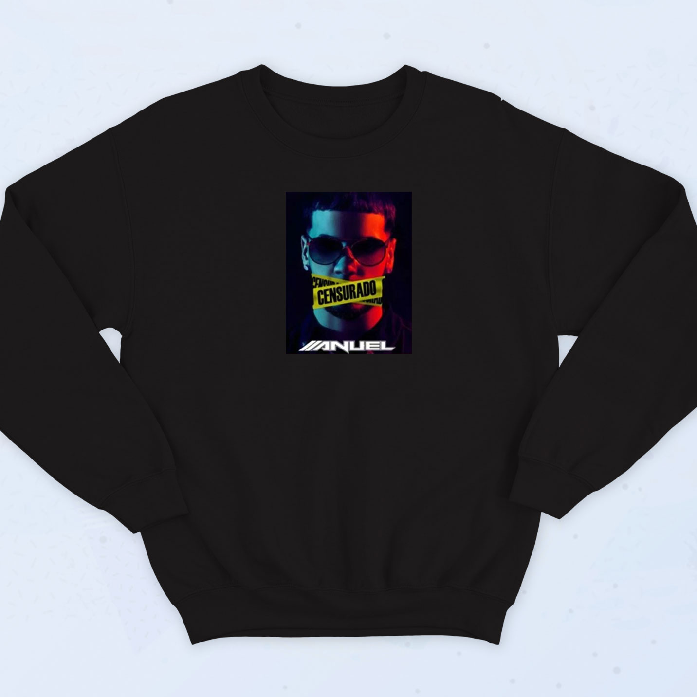 Censurado Anuel Aa Reggaeton Sweatshirt - 90sclothes.com