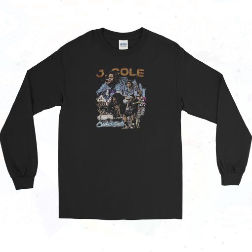 Crooked Rapper J Cole Long Sleeve Shirt