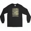 German Saying Quotes Long Sleeve Shirt