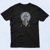 Girl on Motorcycle R100 T Shirt