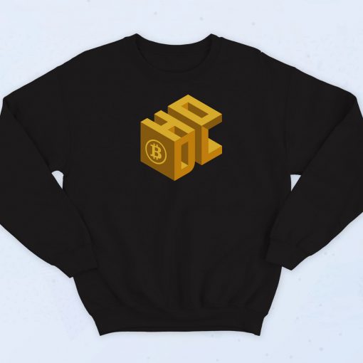 Hodl 3d Retro Sweatshirt