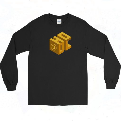 Hodl 3d Vintage Long Sleeve Shirt