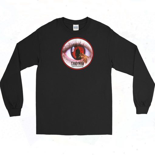 Horror Candyman Eye Long Sleeve Shirt