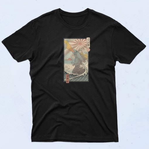 King Kaiju Ukiyo e T Shirt