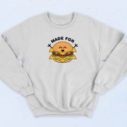 Made for Couple Hamburger Sweatshirt