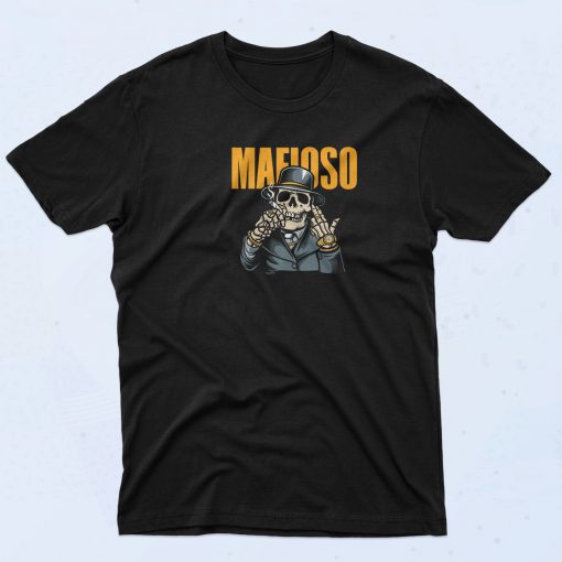 Mafioso Skull T Shirt