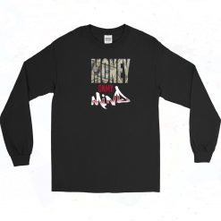 Money On My Mind Vintage Long Sleeve SHirt