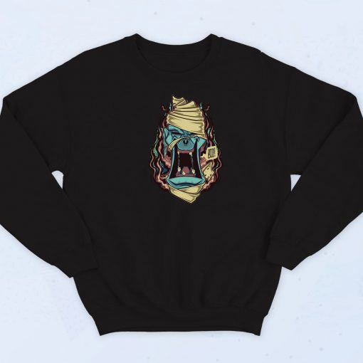 Mummy Halloween Horror Sweatshirt