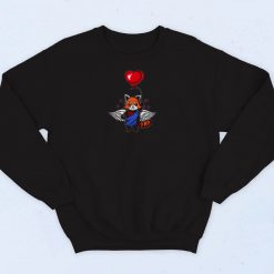 Panda Bear Valentines Day Sweatshirt