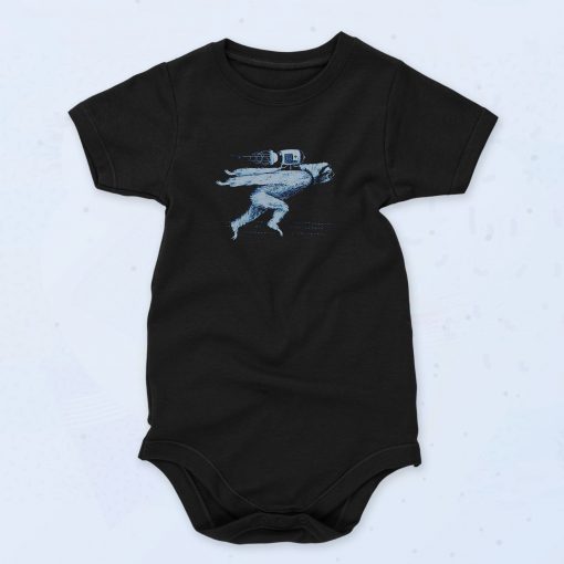 Rocket Sloth Unisex Baby Onesie