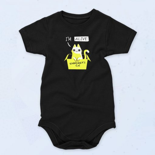 Schrodingers Cat Unisex Baby Onesie