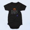 Spacewalk Astronauts Mars Baby Onesie