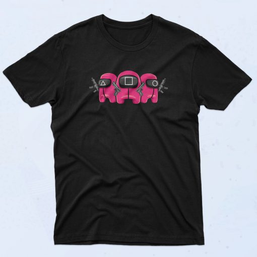 Squid Squad Amoung Us T Shirt