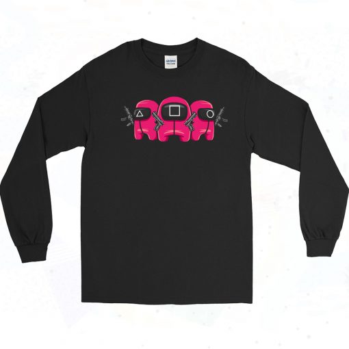 Squid Squad Vintage Long Sleeve Shirt