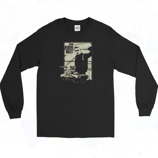 Steve McQueen Bullitt Long Sleeve Shirt