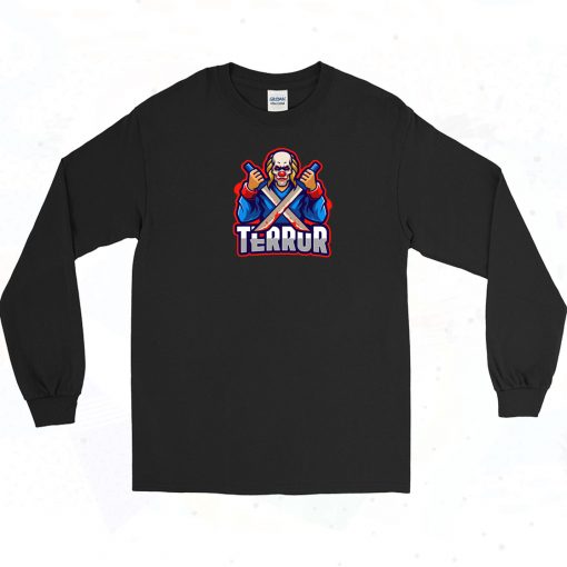 Terror Gamers Vintage Long Sleeve Shirt