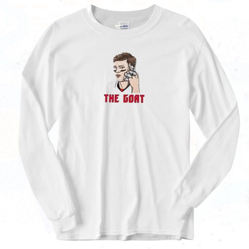 Tom Brady The Goat Long Sleeve Shirt