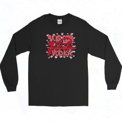 V is For Vodka Vintage Long Sleeve Shirt