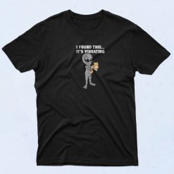 Vibrating Aliens Cat T Shirt