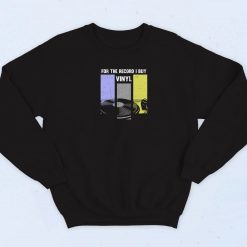 Vinyl Record Audiophile Sweatshirt