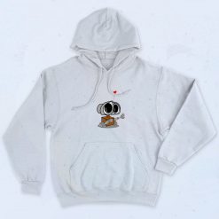 Wall E Valentines Day Art Hoodie