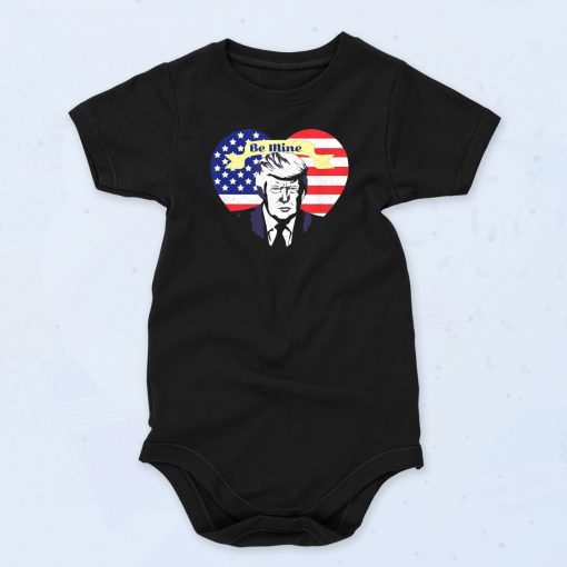 Be Mine Trump Valentine Baby Onesie