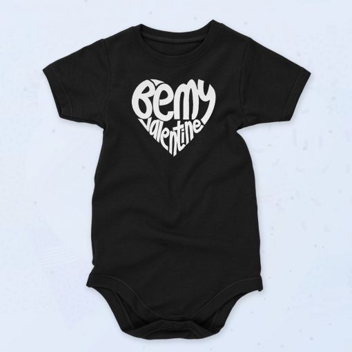 Be My Valentine Heart Unisex Baby Onesie