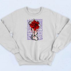 Bloody Valentine Rose Graphic Sweatshirt