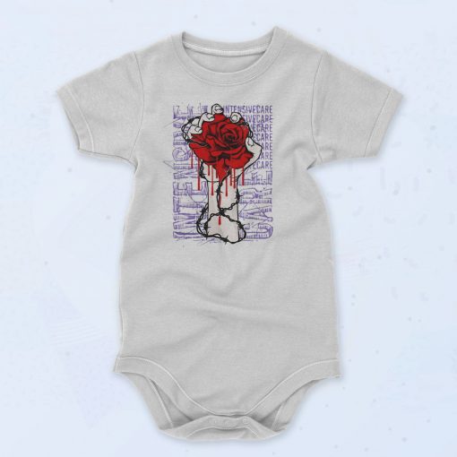 Bloody Valentine Rose Unisex Baby Onesie