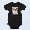 Cat Nope Valentines Day Baby Onesie