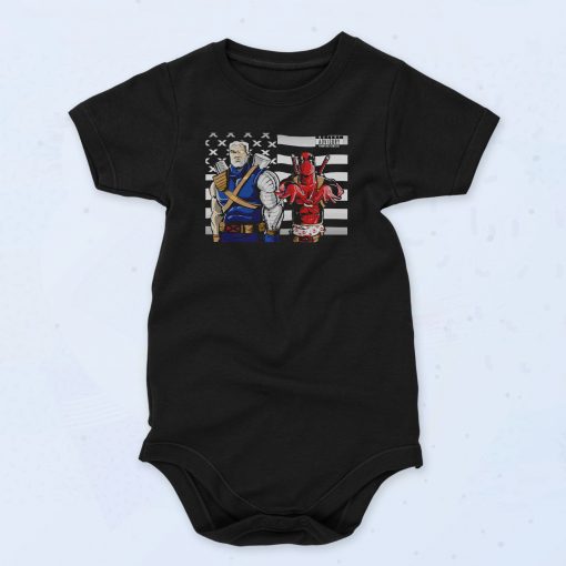 Chimichanga Junction Deadpool Unisex Baby Onesie