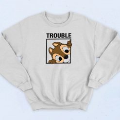 Chip and Dale Trouble Valentines Day Sweatshirt