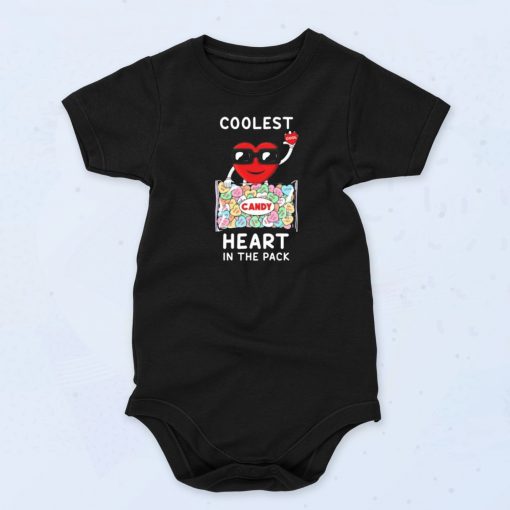 Coolest Heart In The Pack Baby Onesie