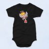 Dabbing Cupid Valentines Day Baby Onesie