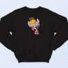 Dabbing Cupid Valentines Day Sweatshirt