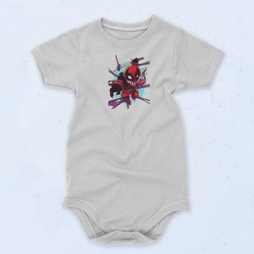 Deadvenom Deadpool Venom Baby Onesie