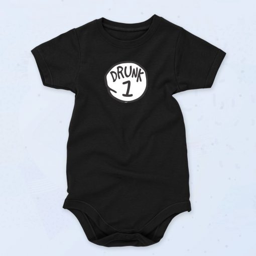 Drunk 1 Unisex Baby Onesie