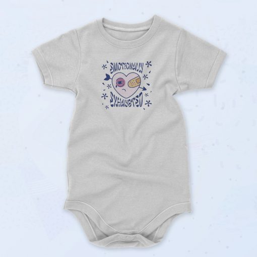 Emotionally Exhausted Unisex Baby Onesie