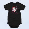 Guitar Cupid Valentines Day Baby Onesie