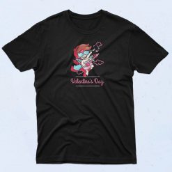 Guitar Cupid Valentines Day T Shirt