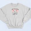 Happy Valentines Day Bunny Sweatshirt