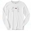 Heart You Valentines Day Vintage Long Sleeve Shirt