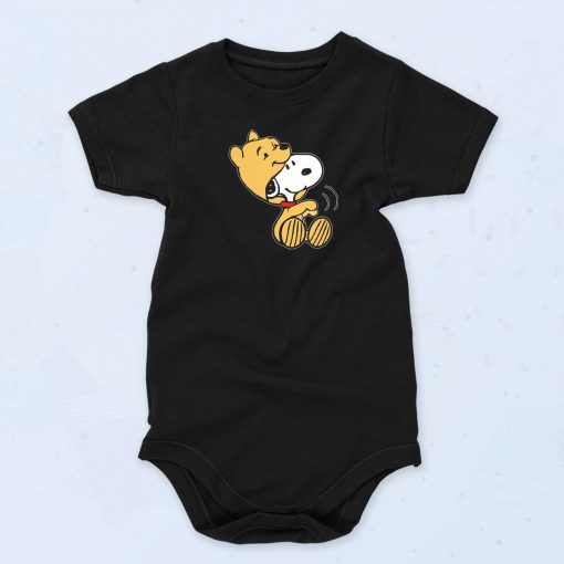 In Winnie The Pooh Snoopy Unisex Baby Onesie