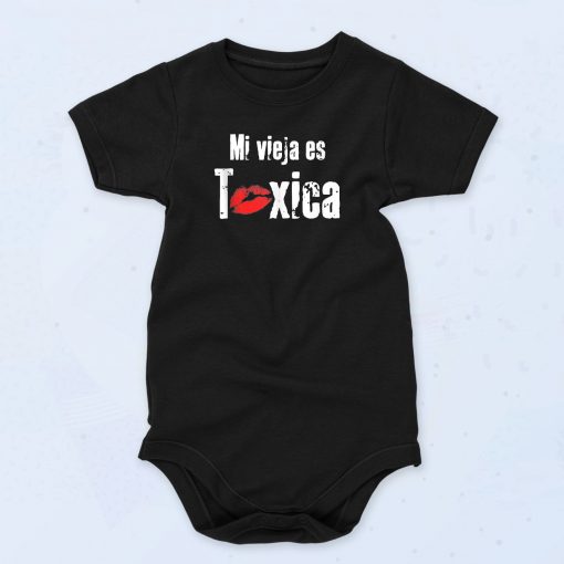 Mi Vieja Es Toxica Unisex Baby Onesie