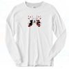 Mickey And Minne Kiss Long Sleeve Shirt