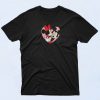 Mickey And Minnie Mouse In Love T Shirt